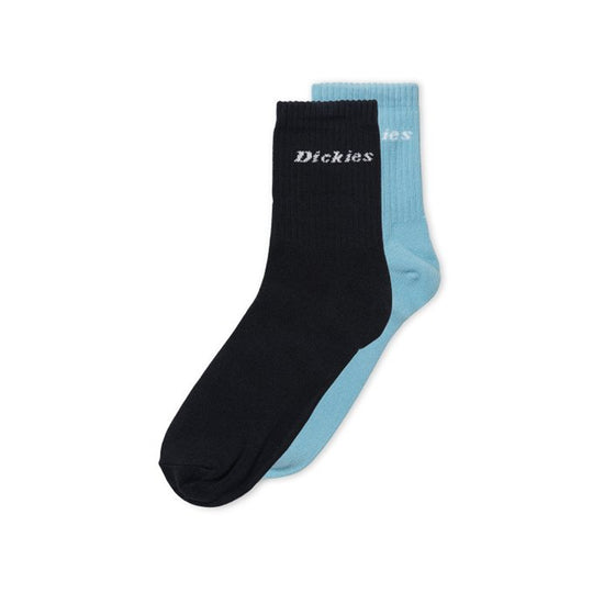 Logo Socks 'Black/Sky Blue'