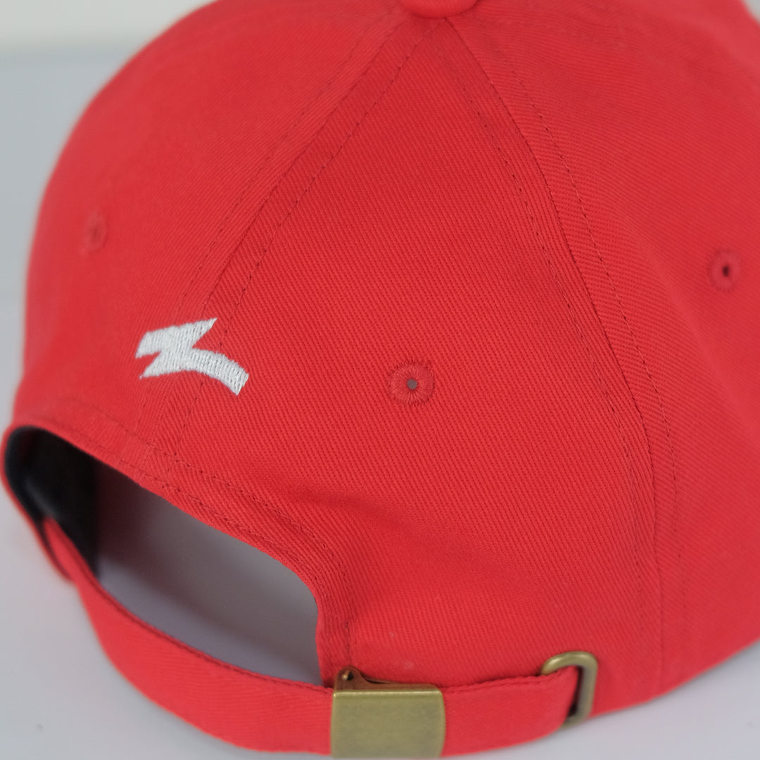 Worldwide Logo Chino Cap ‘Red’