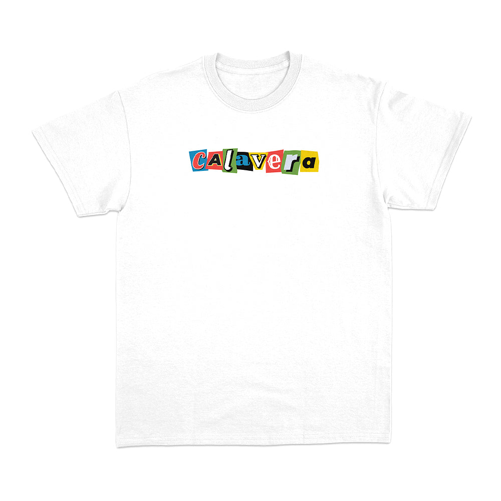 Cutout T-shirt 'White'