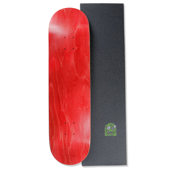 Blank Maple Skate Deck 'Red'