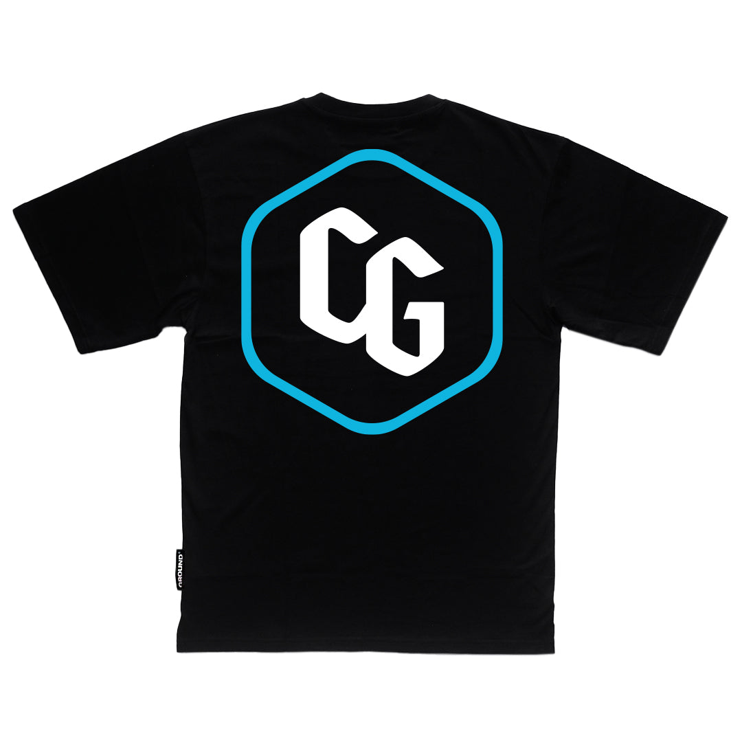 Load image into Gallery viewer, CG Calligraphy T-shirt &amp;#39;Black&amp;#39;
