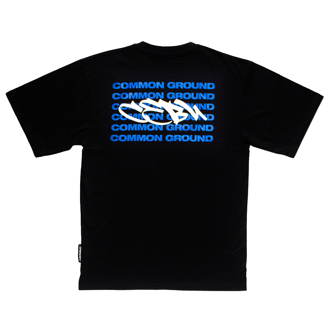 Cebu Vandal Men's T-shirt 'Black/Royal'