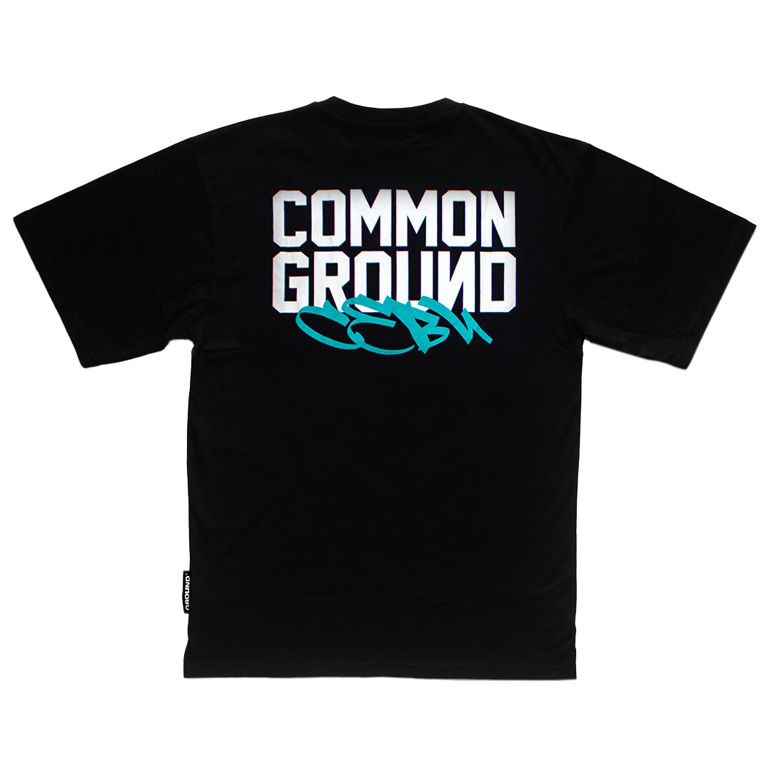 CG Cebu Logo Men's T-shirt 'Black/Teal'
