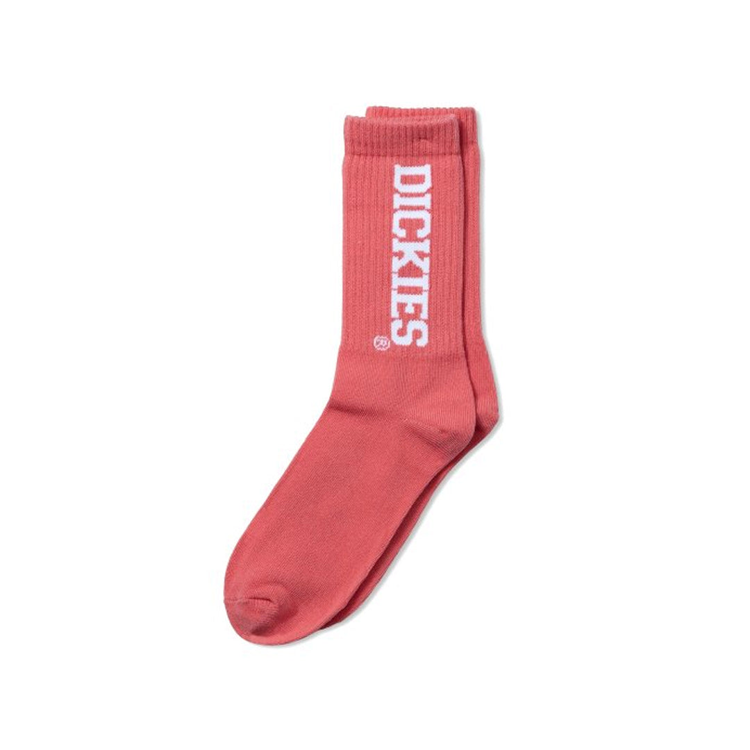 Load image into Gallery viewer, Multi Color Logo Socks &amp;#39;Tee Rose/Gray&amp;#39;
