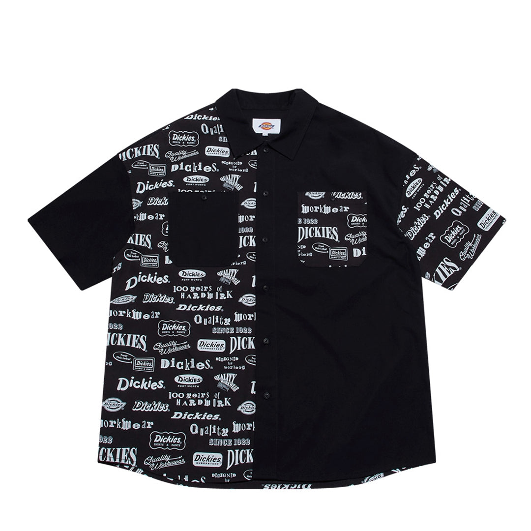 Load image into Gallery viewer, Monogram Pain Short-sleeved Polo ‘Black’
