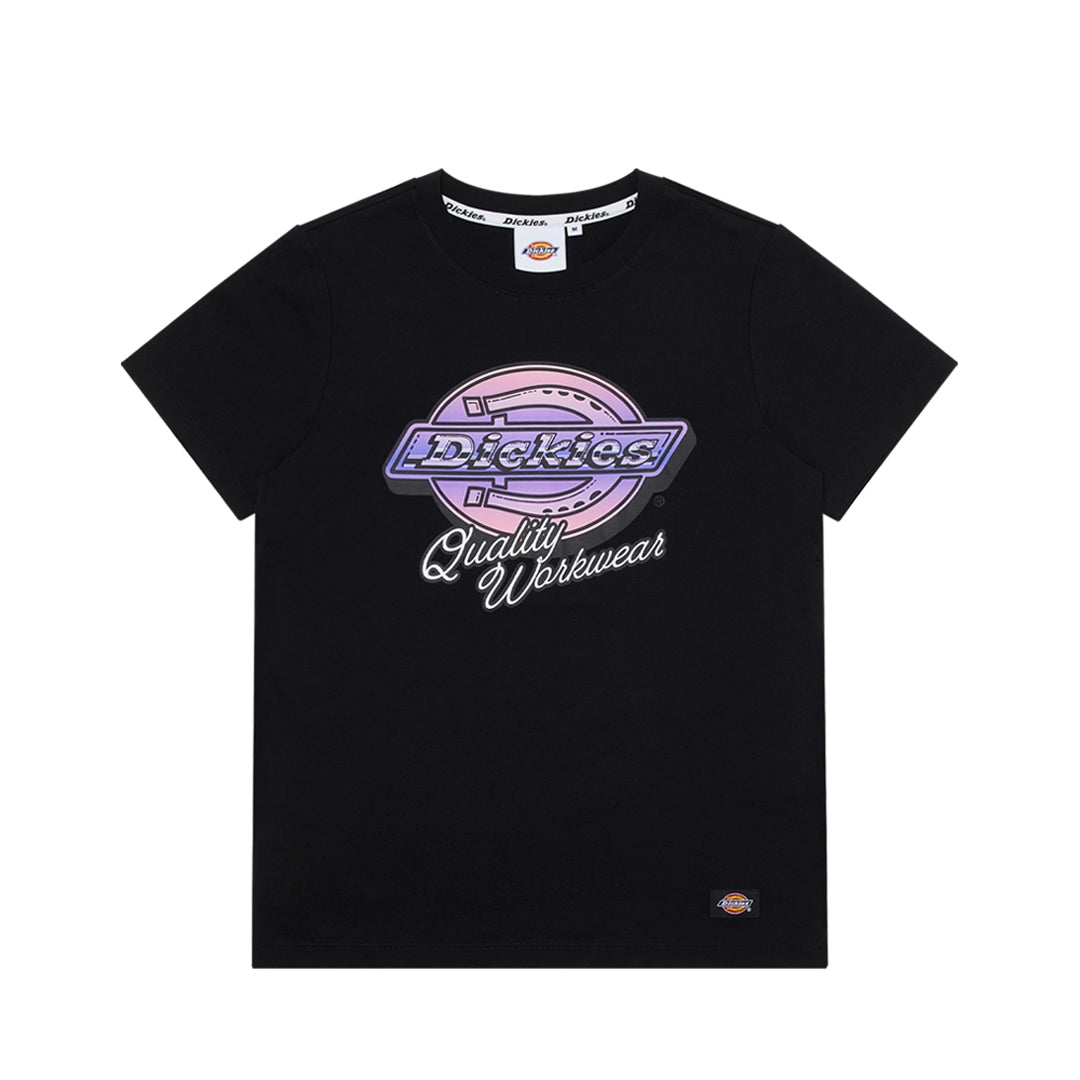 Load image into Gallery viewer, Chest Logo Tee &amp;#39;Black&amp;#39;

