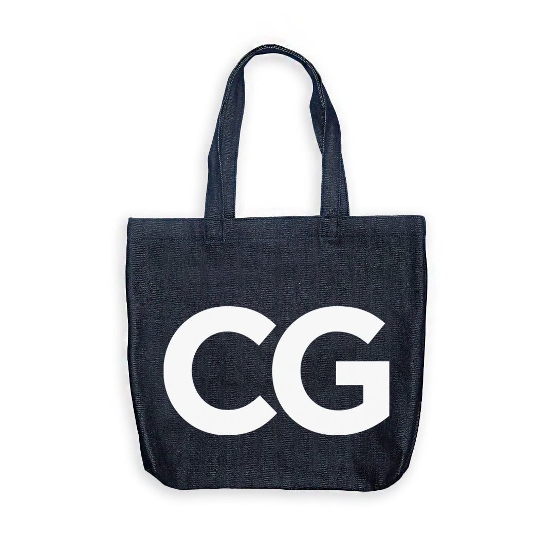 CG Raw Denim Tote Bag 'Indigo'