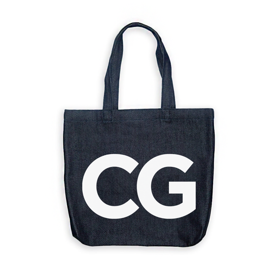 CG Raw Denim Tote Bag 'Indigo'