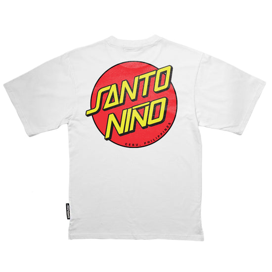 Santo Niño Cruz T-shirt 'White'