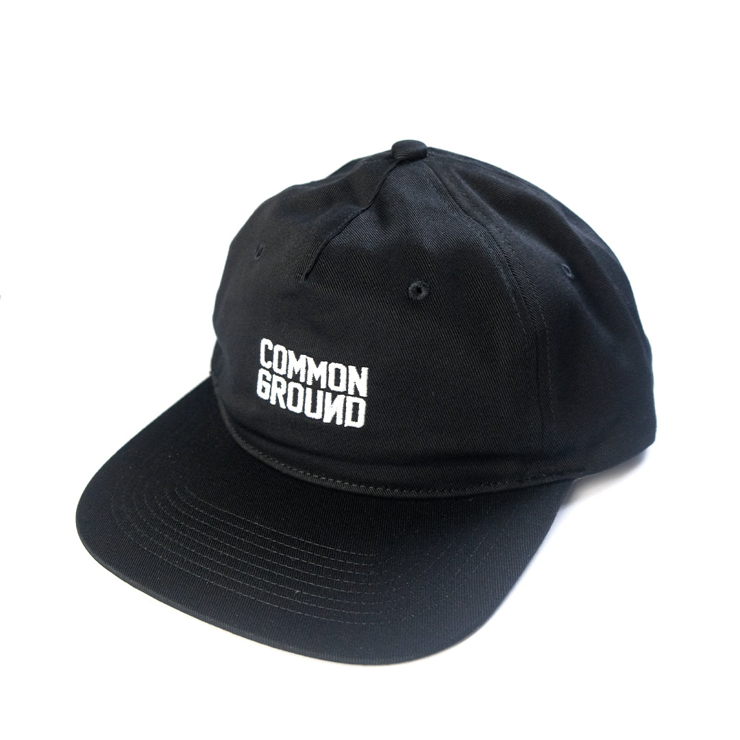 Load image into Gallery viewer, Classic CG Logo Unstructured Snapback Cap &amp;#39;Black&amp;#39;
