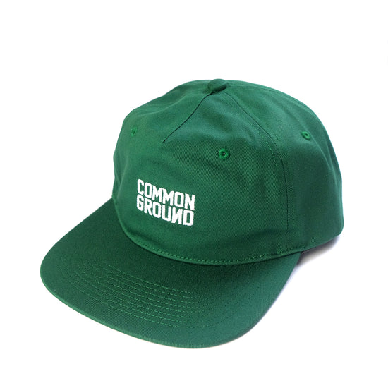 Classic CG Logo Unstructured Snapback Cap 'Green'