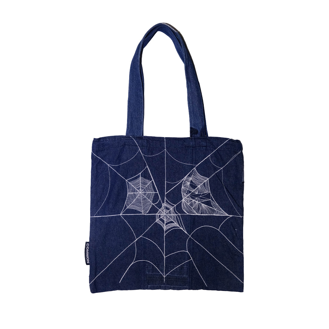 Unique Artwork Denim Tote Bag 21