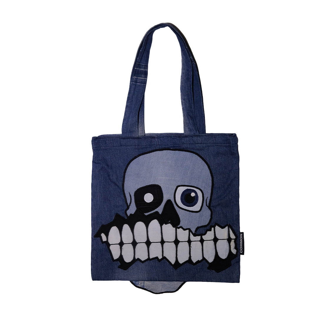Unique Artwork Denim Tote Bag 18
