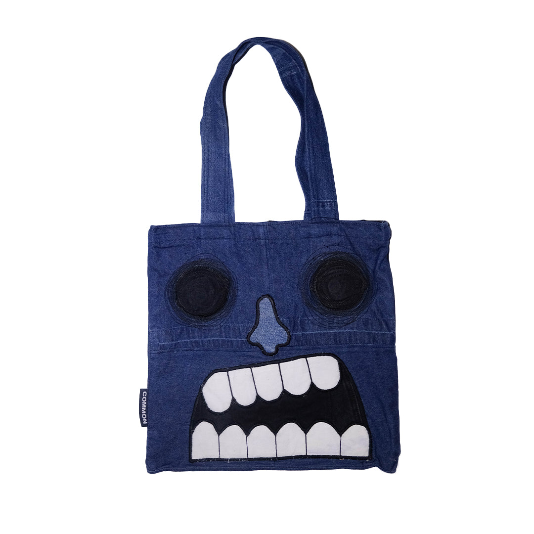 Unique Artwork Denim Tote Bag 17