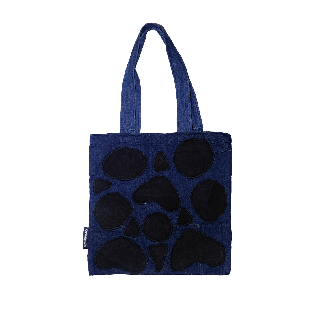 Unique Artwork Denim Tote Bag 15