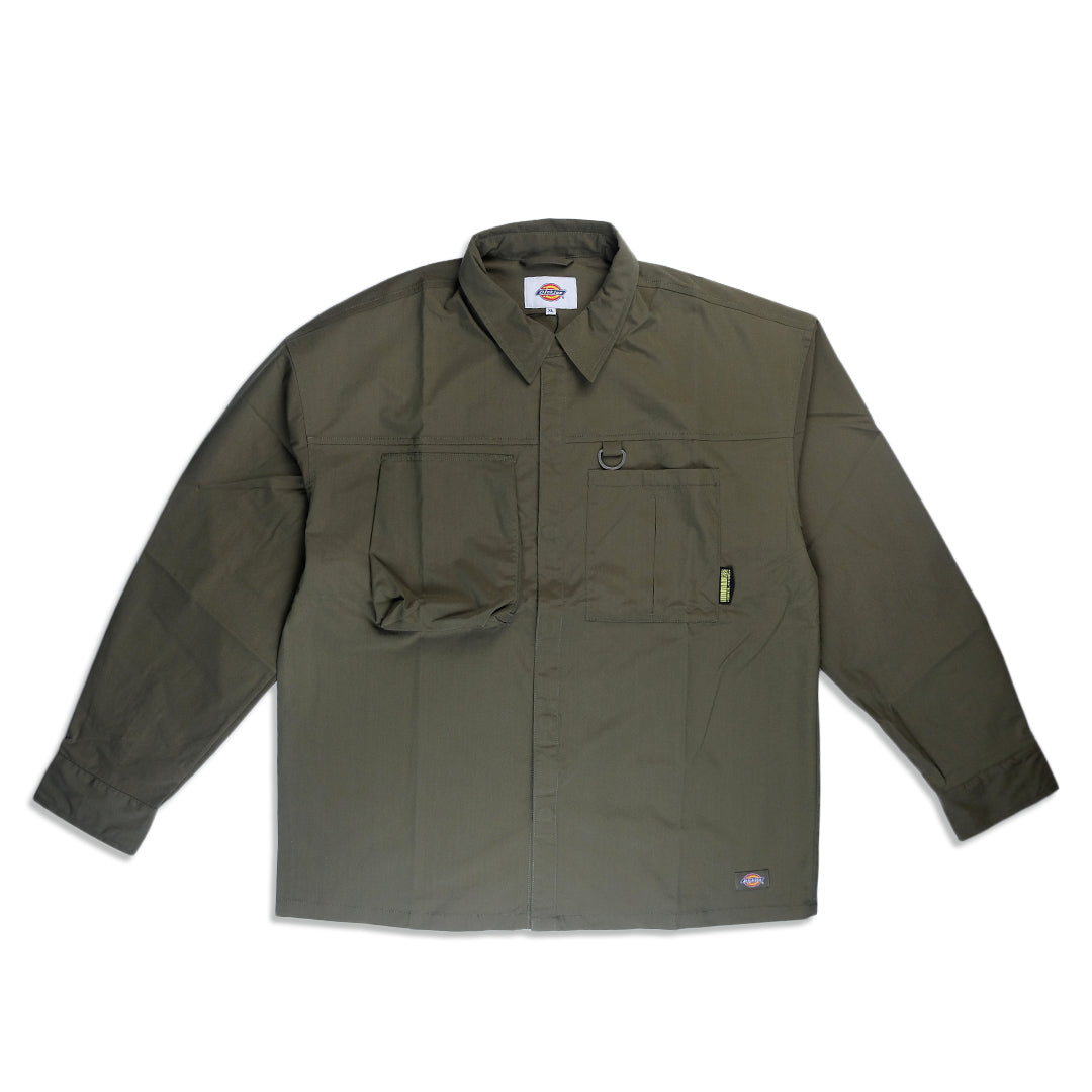 Load image into Gallery viewer, Dickies Coach Jacket &amp;#39;Olive&amp;#39;
