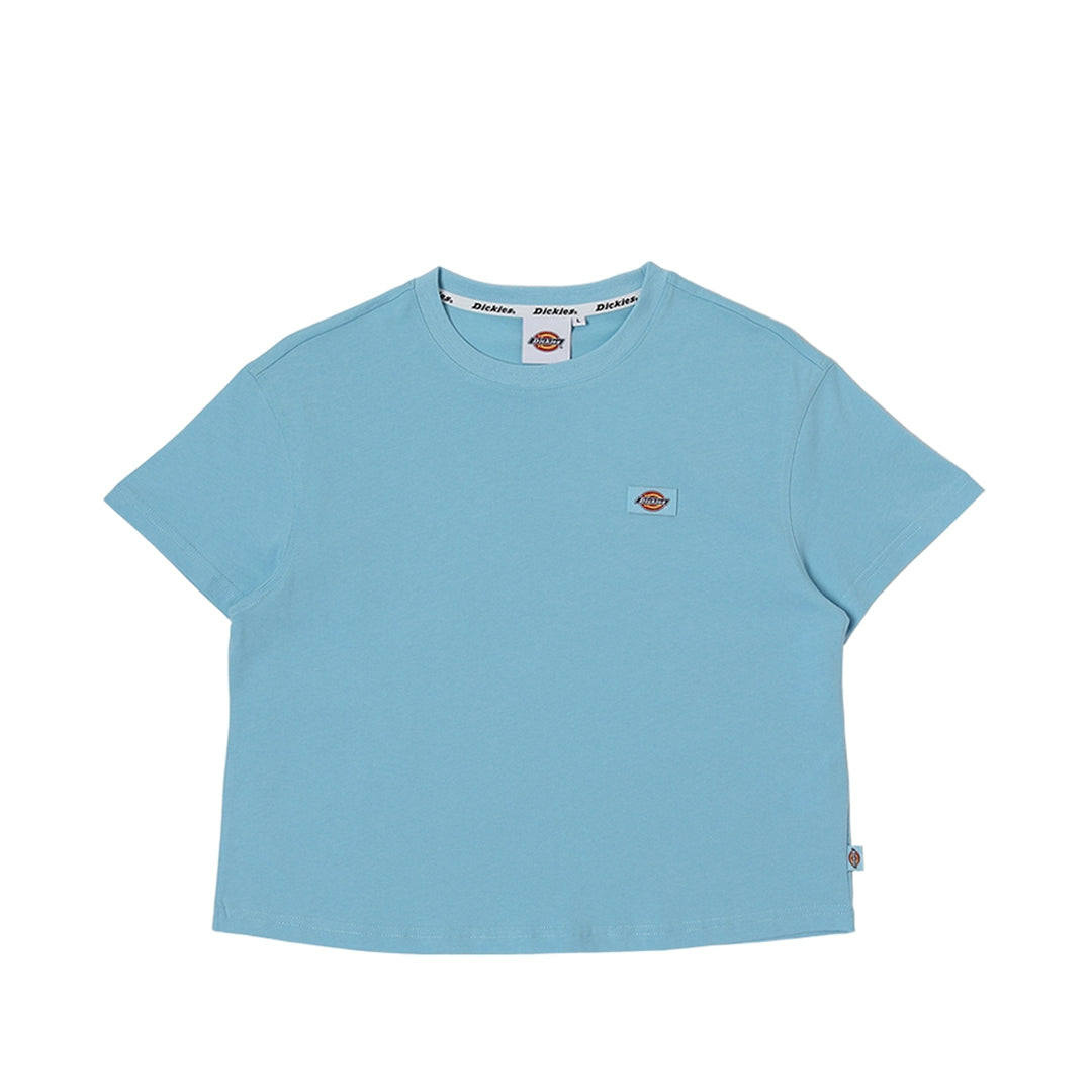 Woven Label Short-sleeved 'Sky Blue'