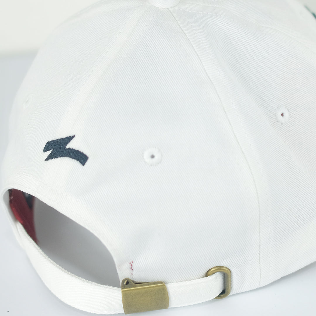 Load image into Gallery viewer, Script Chino Cap ‘White/Midnight’
