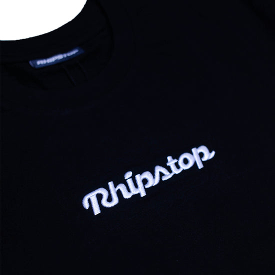 Script V2 Ladies Crop Top 'Black/White'