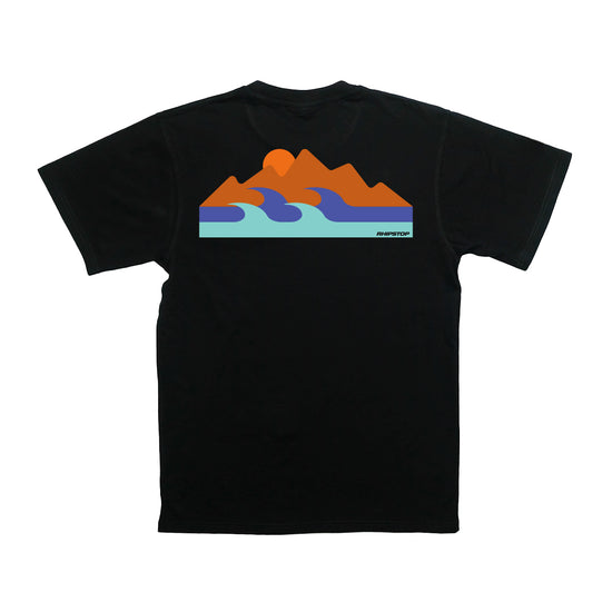 Landscape T-shirt 'Black’
