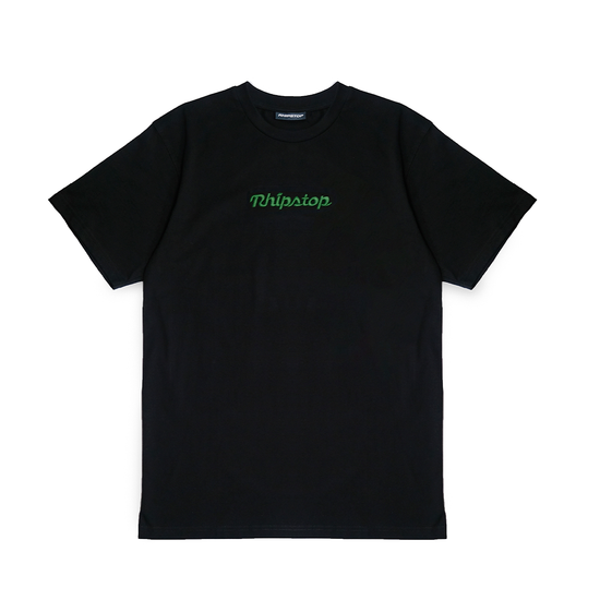 Script V2 Embroidered T-shirt 'Olive'