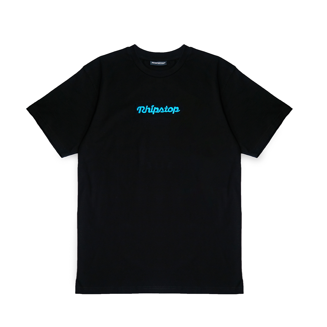 Script V2 Embroidered T-shirt 'Teal'