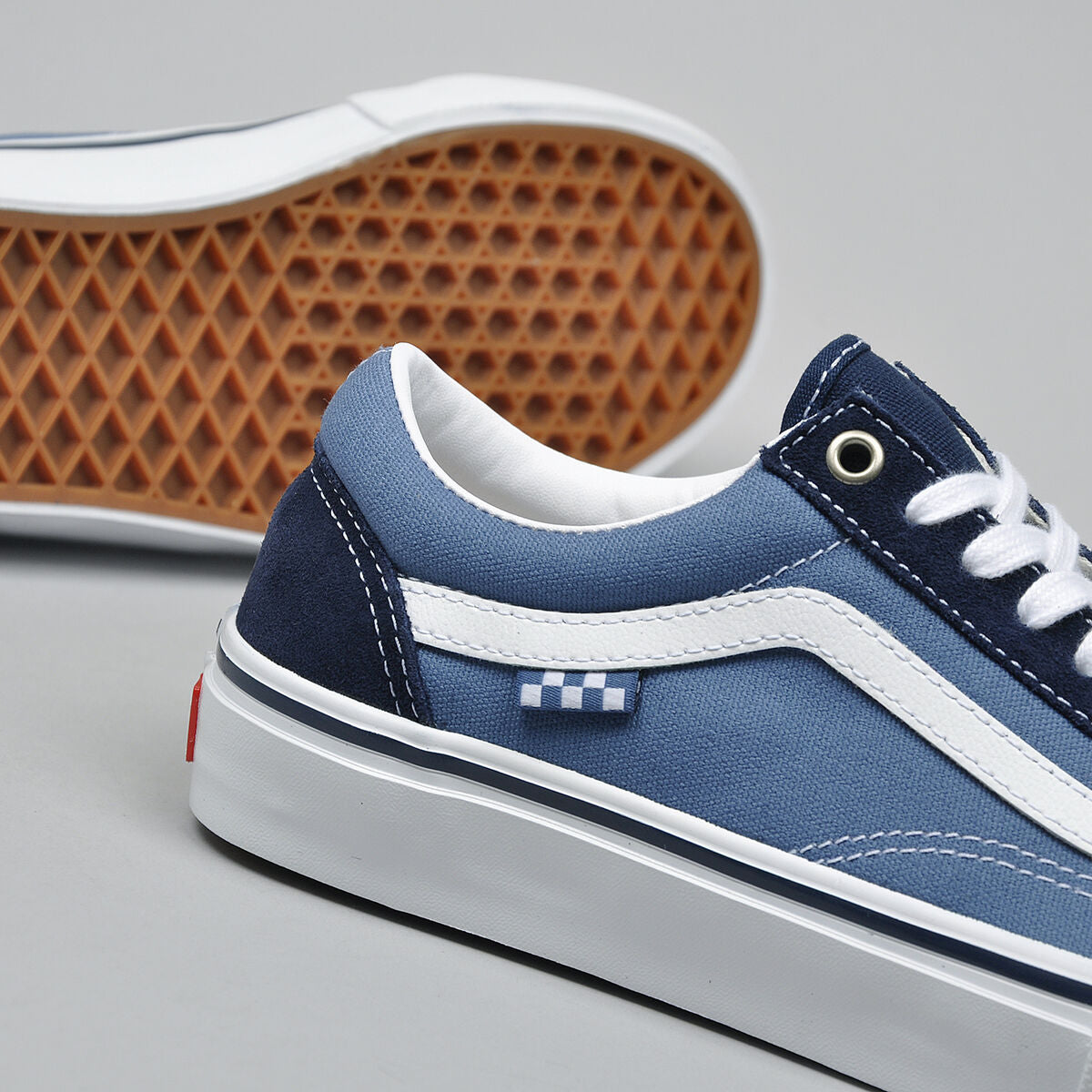 Load image into Gallery viewer, Old Skool Skate Pro &amp;#39;Navy/White&amp;#39;
