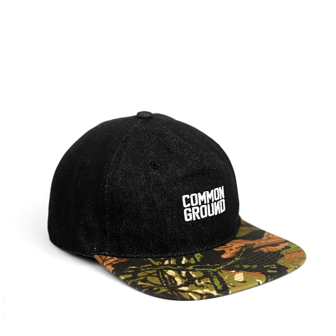 Classic Logo Denim Camo Unstructured Cap