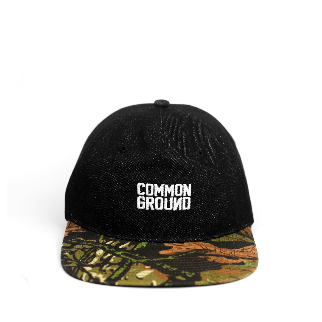 Classic Logo Denim Camo Unstructured Cap