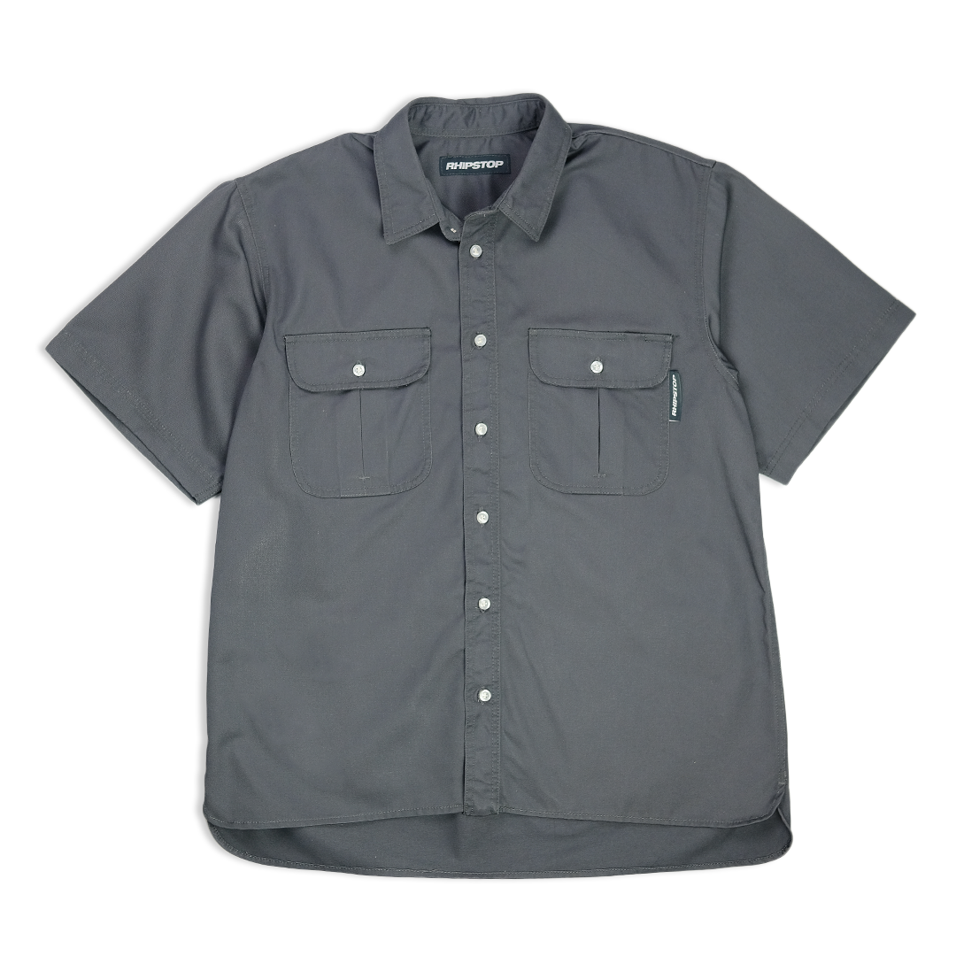 Button Down Shirt 'Grey'