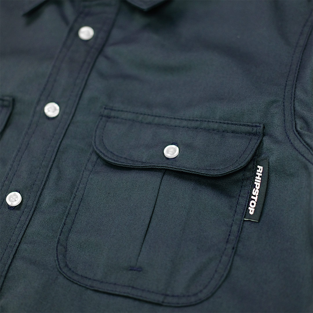 Button Down Shirt 'Navy'