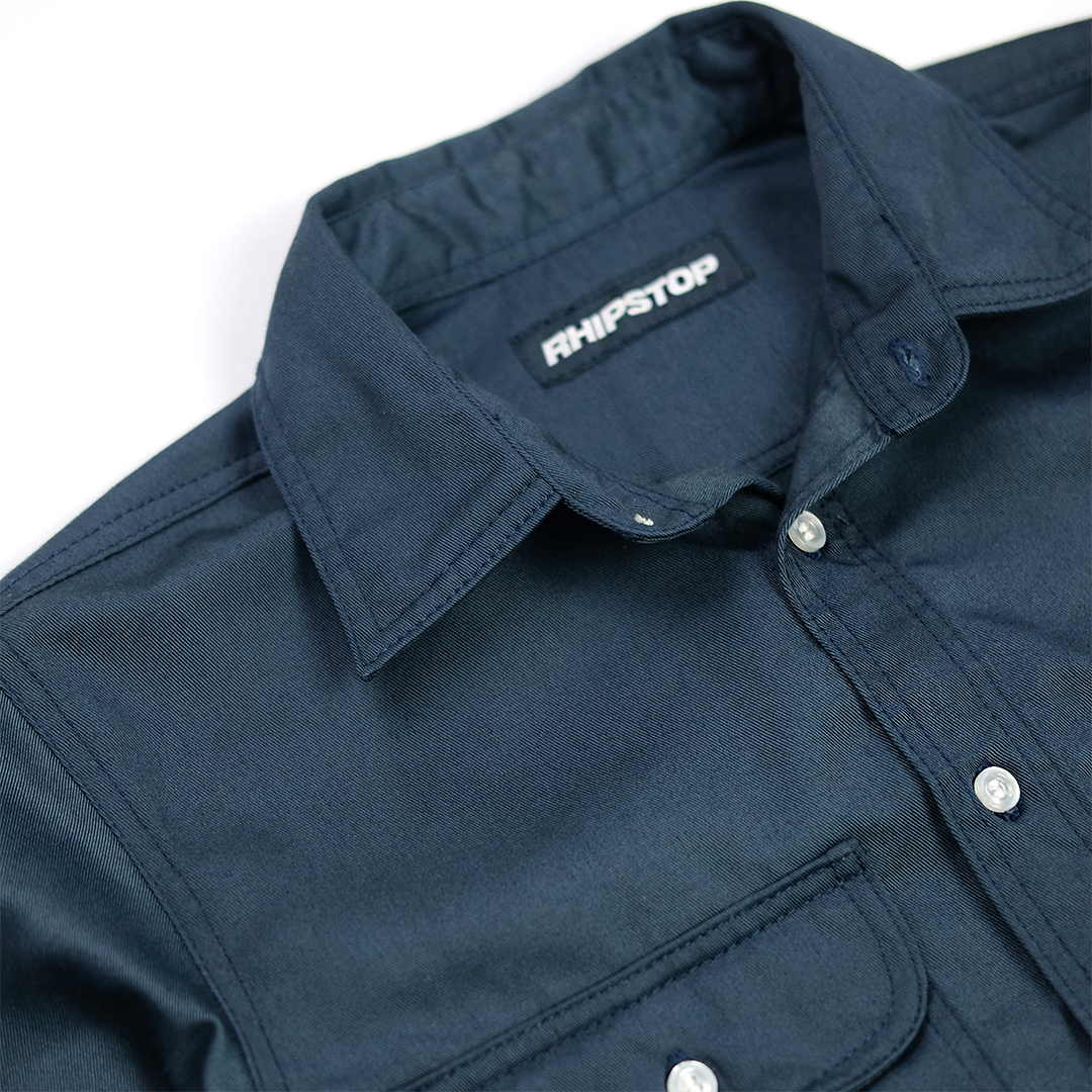 Button Down Shirt 'Navy'