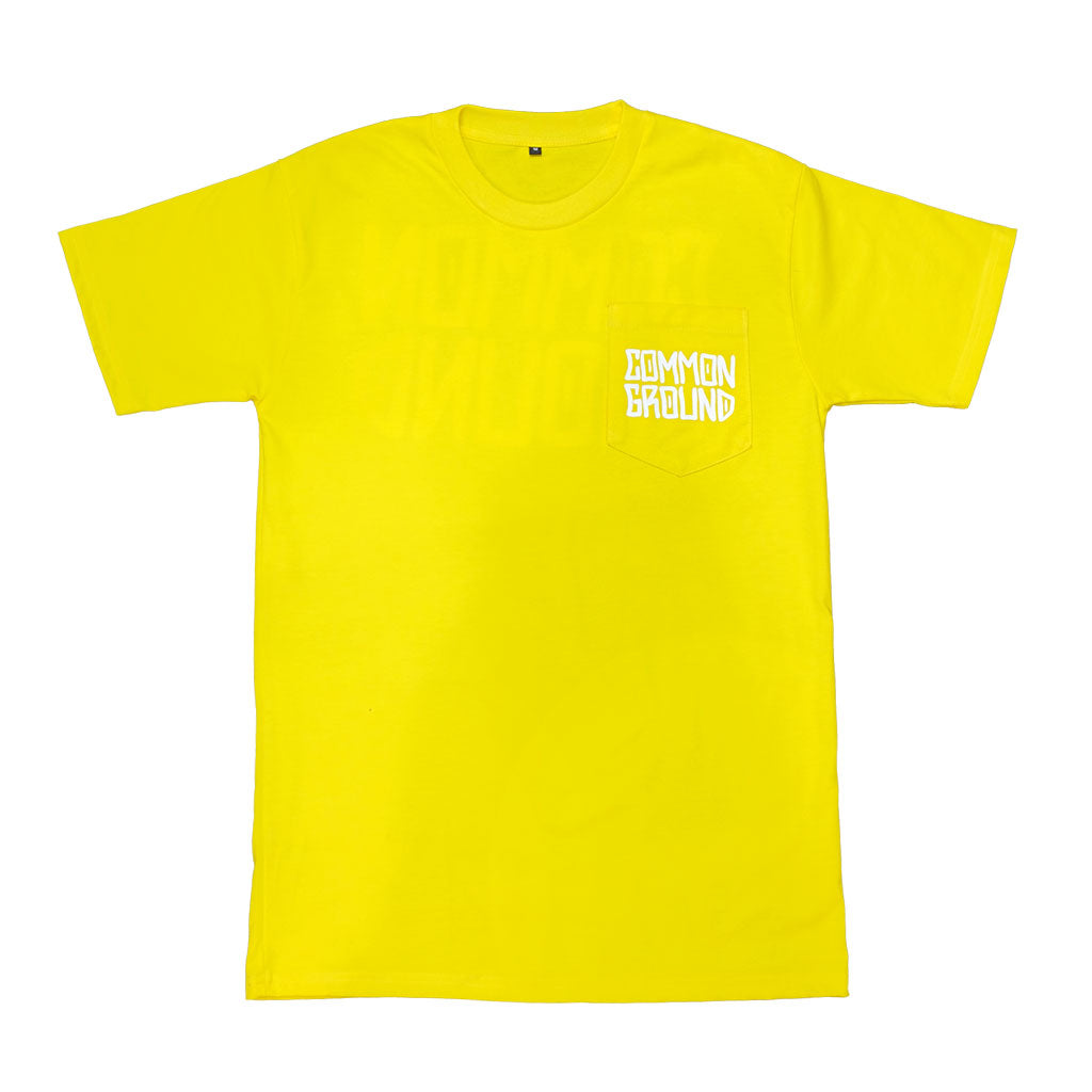 Bones Logo Pocket T-shirt 'Yellow’