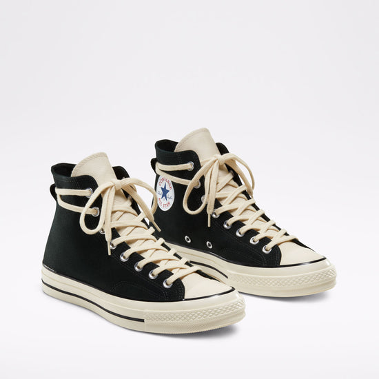Load image into Gallery viewer, Fear of God ESSENTIALS Chuck 70 &amp;#39;Black/Egret&amp;#39;
