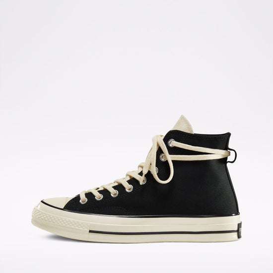 Load image into Gallery viewer, Fear of God ESSENTIALS Chuck 70 &amp;#39;Black/Egret&amp;#39;
