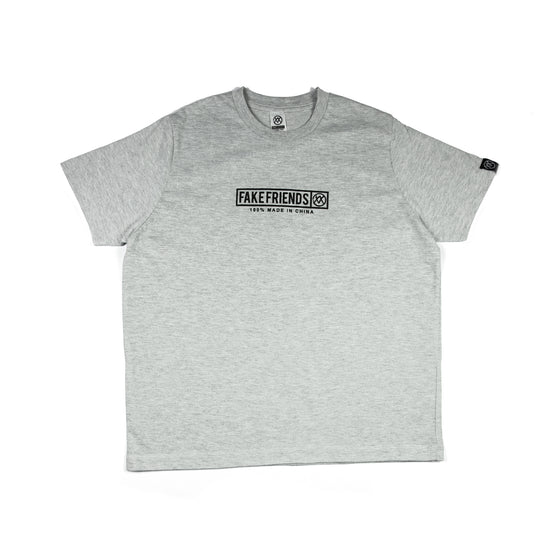 Load image into Gallery viewer, FF Box Logo Tee &amp;#39;Grey&amp;#39;
