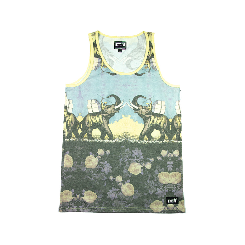 Load image into Gallery viewer, Beach Rouge Elephant Tank Top
