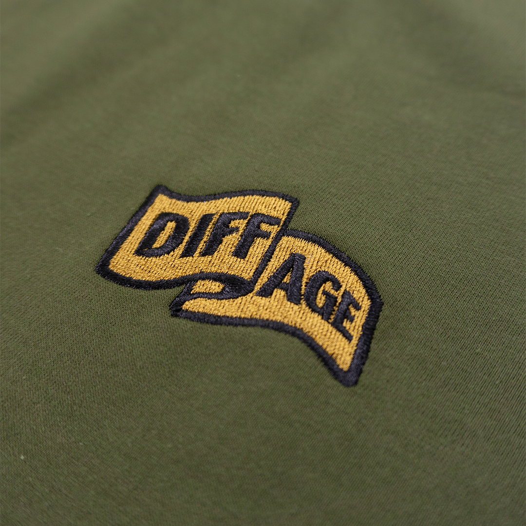 Gold Patch T-shirt 'olive'