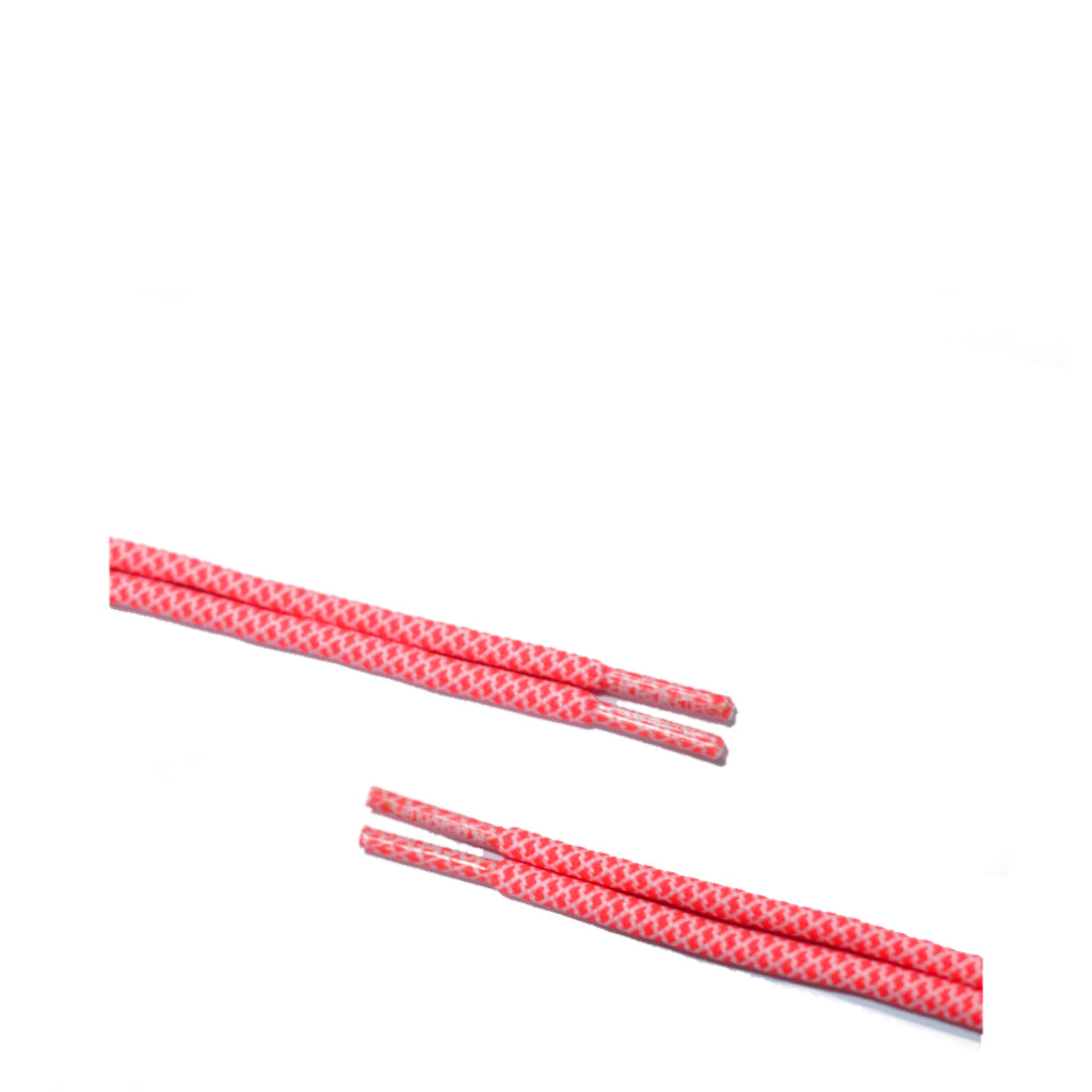Round Laces 'Pink/White'