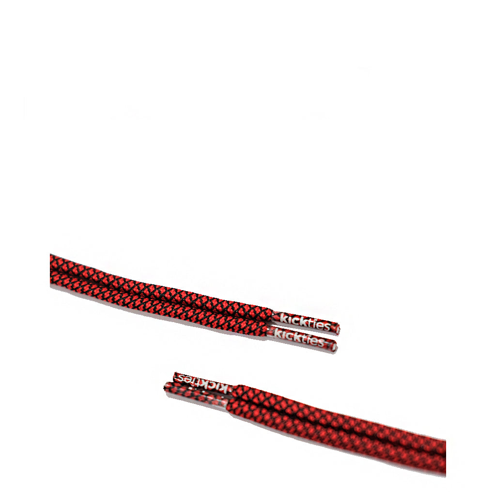 Load image into Gallery viewer, Round Laces &amp;#39;Red/Black
